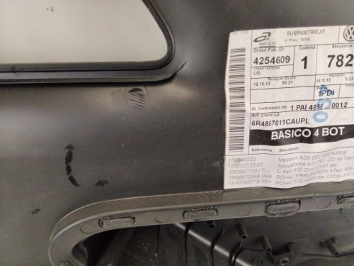 GUARNECIDO PUERTA DELANTERA IZQUIERDA VOLKSWAGEN POLO V (6R1) 