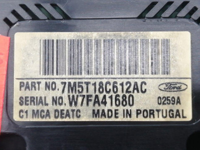 MANDO CLIMATIZADOR, FORD, FOCUS BERLINA (CAP)