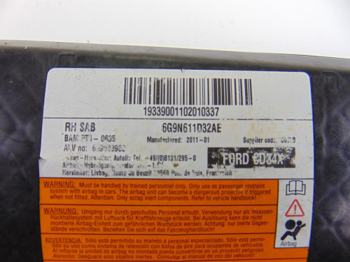  AIRBAG LATERAL DERECHO FORD S-MAX (CA1) 