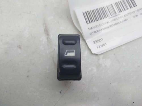  MANDO ELEVALUNAS DELANTERO DERECHO, CITROEN, XSARA PICASSO 