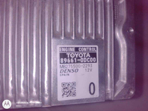 CENTRALITA MOTOR UCE TOYOTA YARIS (P13) 