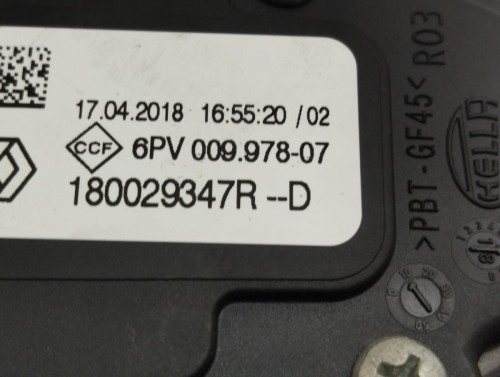 PEDAL ACELERADOR Renault CAPTUR I 