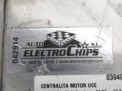 CENTRALITA MOTOR UCE, SEAT, IBIZA (6L1)