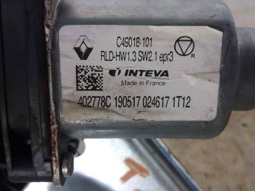 ELEVALUNAS TRASERO IZQUIERDO Renault MEGANE IV SPORT TOURER 