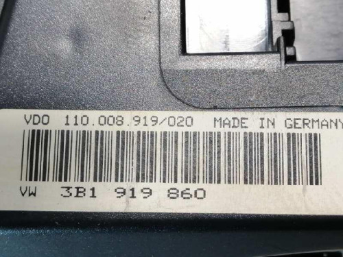  CUADRO INSTRUMENTOS VOLKSWAGEN PASSAT BERLINA (3B2) 