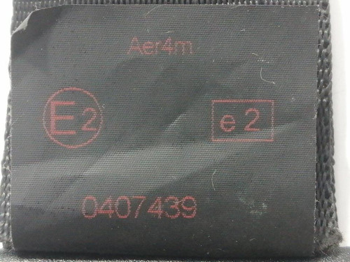  CINTURON SEGURIDAD TRASERO DERECHO CITROEN C3 PICASSO 