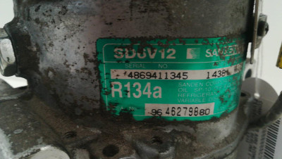 COMPRESOR AIRE ACONDICIONADO, PEUGEOT, 206