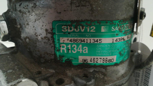  COMPRESOR AIRE ACONDICIONADO PEUGEOT 206 