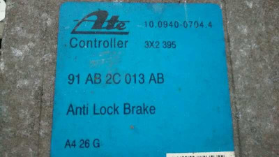 CENTRALITA MOTOR UCE, FORD, ESCORT BERL./TURNIER