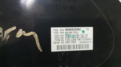 CUADRO INSTRUMENTOS, PEUGEOT, 5008