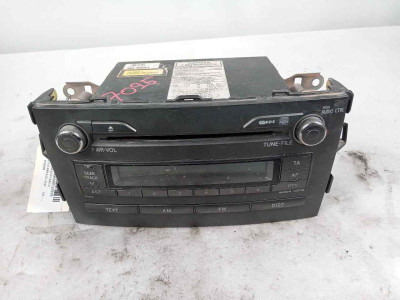 SISTEMA AUDIO / RADIO CD, TOYOTA, AURIS (E15)