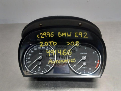 CUADRO INSTRUMENTOS, BMW, SERIE 3 COUPE (E92)