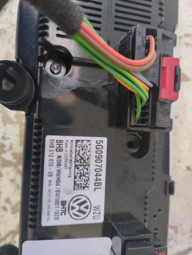  MANDO CLIMATIZADOR VOLKSWAGEN GOLF VII (5G1/BE1) 