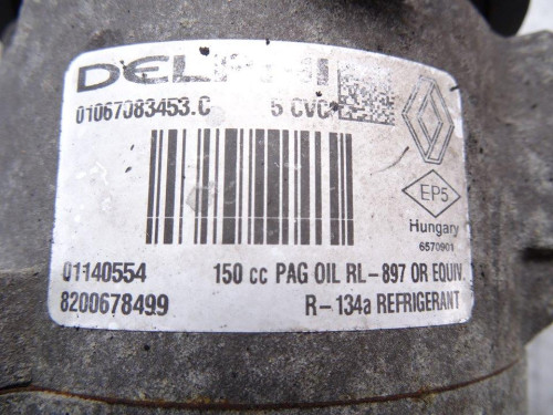  COMPRESOR AIRE ACONDICIONADO, RENAULT, MEGANE II BERLINA 5P 