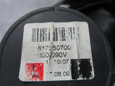 CINTURON SEGURIDAD TRASERO IZQUIERDO, VOLKSWAGEN, GOLF VI (5K1)(10.2008)