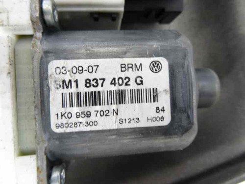  ELEVALUNAS DELANTERO DERECHO VOLKSWAGEN GOLF PLUS V (5M1) 