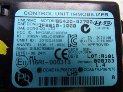 MODULO ELECTRONICO, HYUNDAI, I30 (PD)