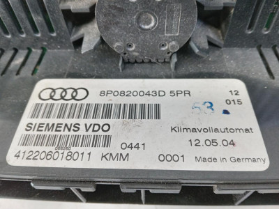 MANDO CLIMATIZADOR, AUDI, A3 (8P1)