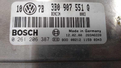  CENTRALITA MOTOR UCE Audi A6 BERLINA (4B2) 