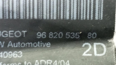 CINTURON SEGURIDAD TRASERO DERECHO, PEUGEOT, 5008