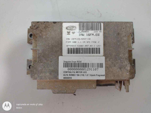  CENTRALITA MOTOR UCE ALFA ROMEO 156 (116) 