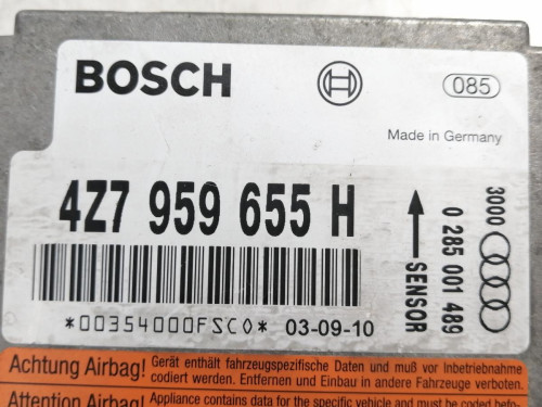  CENTRALITA AIRBAG AUDI A6 AVANT (4B5) 