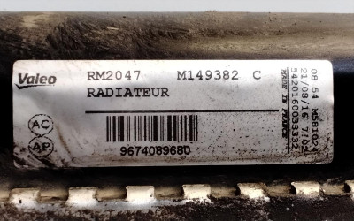 RADIADOR AGUA