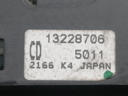 MANDO ELEVALUNAS DELANTERO IZQUIERDO OPEL ZAFIRA B 