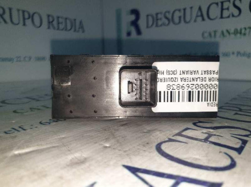 MANDO ELEVALUNAS DELANTERO IZQUIERDO VOLKSWAGEN PASSAT VARIANT (3C5) 