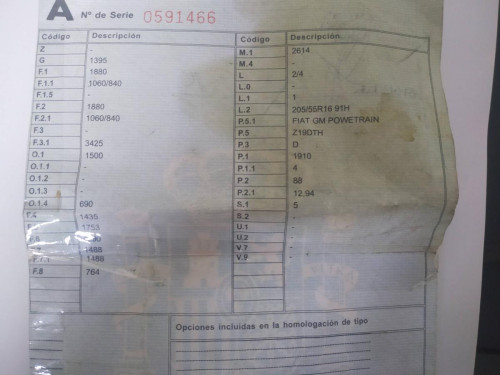 OPEL ASTRA H BERLINA — Donor Vehicle for Used Parts 