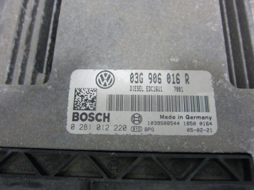  CENTRALITA MOTOR UCE VOLKSWAGEN GOLF PLUS V (5M1) 