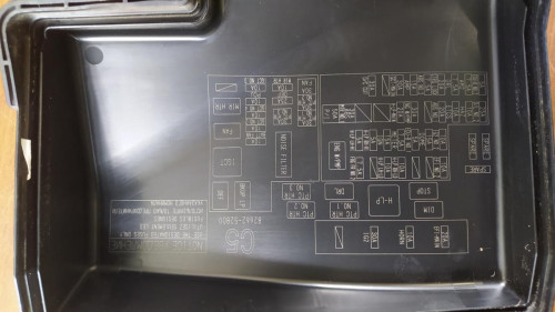 CAJA RELES / FUSIBLES Toyota YARIS (KSP1/NLP1/NSP1) 