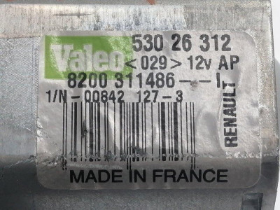 MOTOR LIMPIA TRASERO, RENAULT, TWINGO II