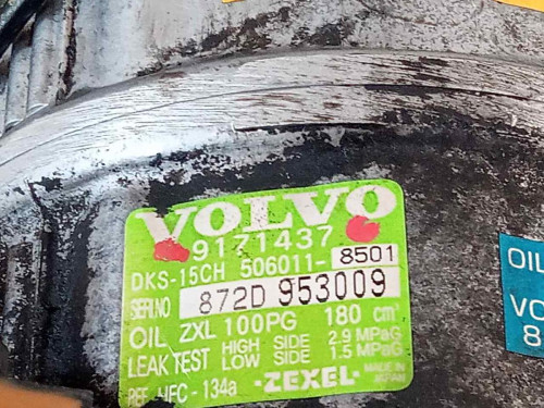  COMPRESOR AIRE ACONDICIONADO VOLVO S80 BERLINA 