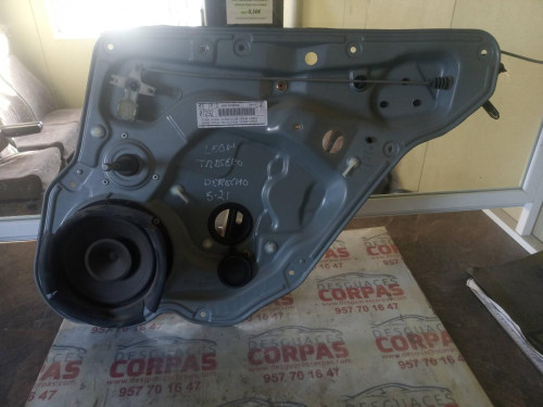  ELEVALUNAS TRASERO DERECHO Seat LEON (1M1) 