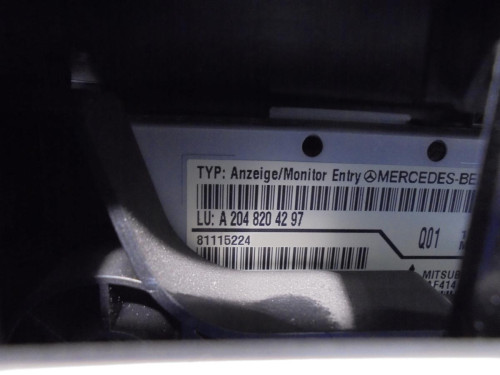 PANTALLA MULTIFUNCION Mercedes-Benz CLASE C (BM 204) BERLINA 