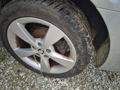 MANGUETA TRASERA IZQUIERDA, SKODA, RAPID (NH)