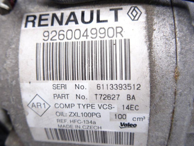 COMPRESOR AIRE ACONDICIONADO, RENAULT, CAPTUR I