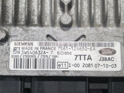 CENTRALITA MOTOR UCE, FORD, FIESTA (CBK)