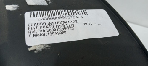  CUADRO INSTRUMENTOS FIAT III PUNTO (199) 