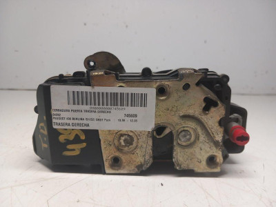 CERRADURA PUERTA TRASERA DERECHA, PEUGEOT, 406 BERLINA (S1/S2)