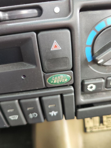 WARNING, LAND ROVER, DISCOVERY (LT)