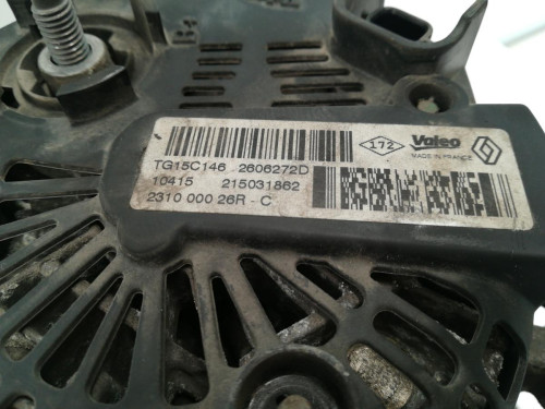 ALTERNADOR Renault KANGOO II (F/KW0) 