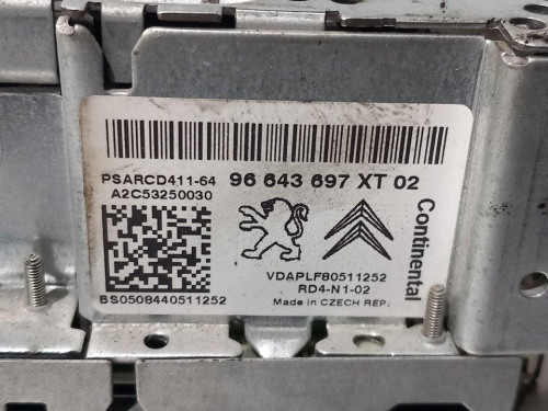  SISTEMA AUDIO / RADIO CD, PEUGEOT, EXPERT FURGÓN 