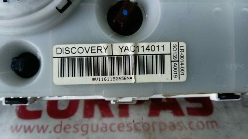 CUADRO INSTRUMENTOS Land Rover DISCOVERY (LT) 