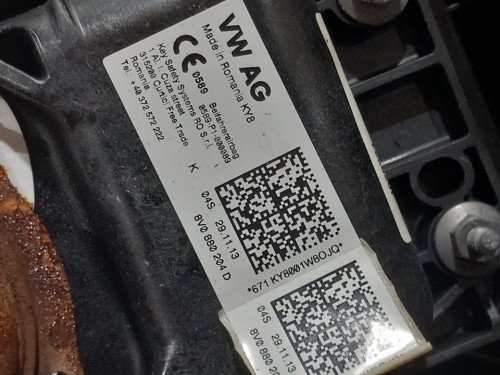  KIT AIRBAG AUDI A3 (8VK) 