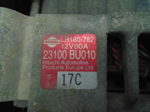  ALTERNADOR Nissan ALMERA (N16/E) 