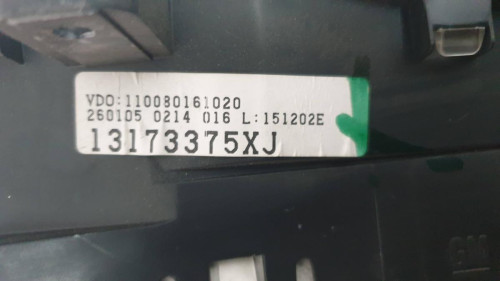 CUADRO INSTRUMENTOS OPEL MERIVA 