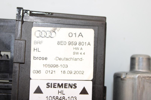 MOTOR ELEVALUNAS TRASERO IZQUIERDO Audi A4 AVANT (8E) 