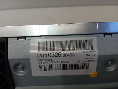 PANTALLA MULTIFUNCION, PEUGEOT, 3008